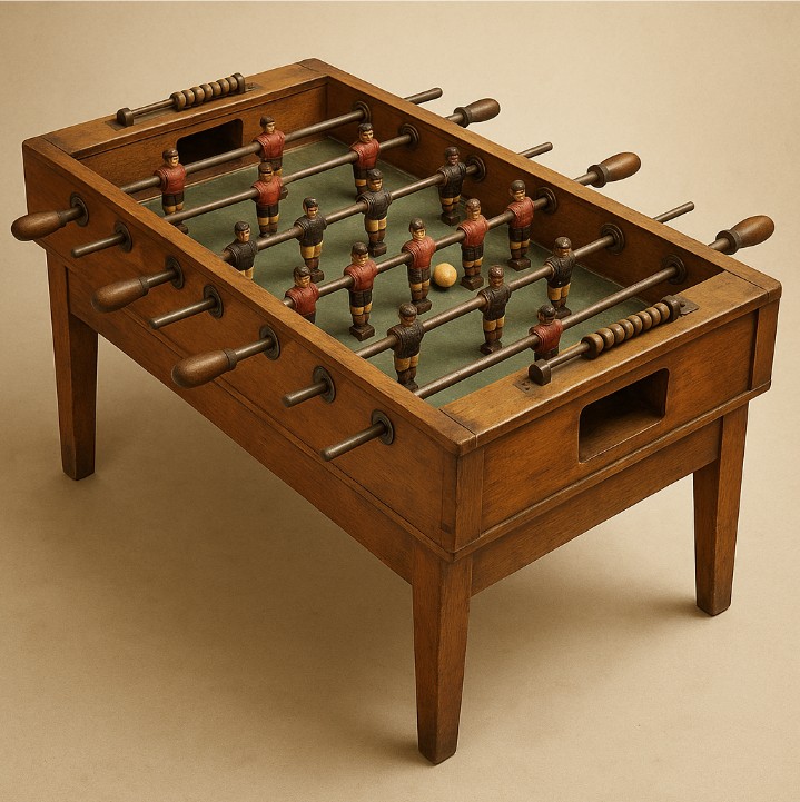 Early European Foosball Table